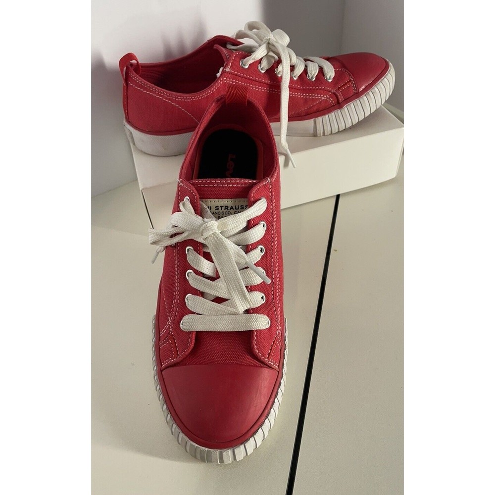 Levi's Red Women's Low-Top Sneakers